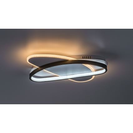 Rabalux - Dimbare LED plafondlamp LED/57W/230V 3000-6000K 45x30,5 cm + afstandsbediening