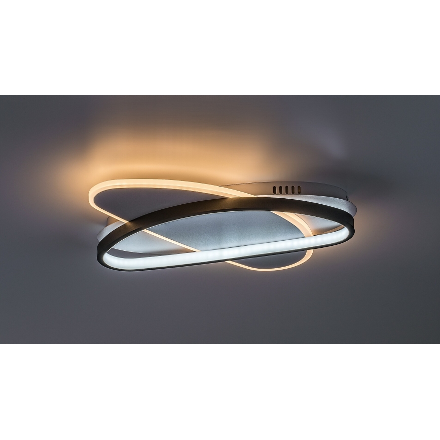Rabalux - Dimbare LED plafondlamp LED/57W/230V 3000-6000K 45x30,5 cm + afstandsbediening