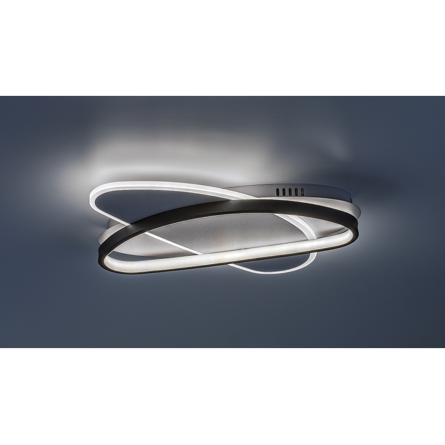 Rabalux - Dimbare LED plafondlamp LED/57W/230V 3000-6000K 45x30,5 cm + afstandsbediening
