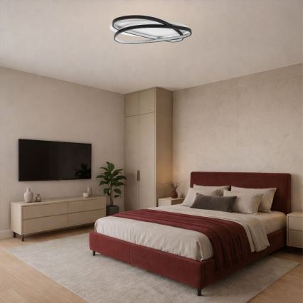 Rabalux - LED dimbare plafondlamp LED/57W/230V 3000-6000K 53x38 cm + met afstandsbediening