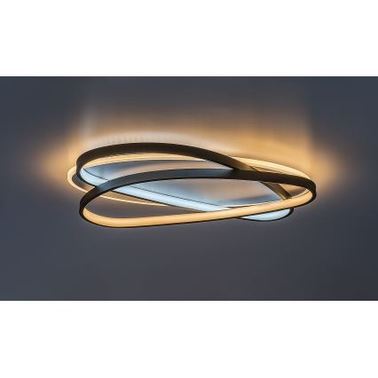 Rabalux - LED dimbare plafondlamp LED/57W/230V 3000-6000K 53x38 cm + met afstandsbediening