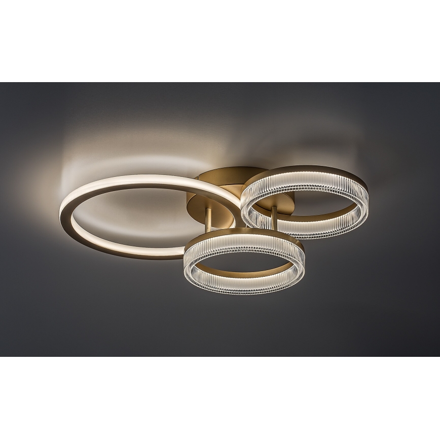 Rabalux - Dimbare LED plafondlamp LED/38W/230V 3000-6500K 58,5x38 cm + afstandsbediening