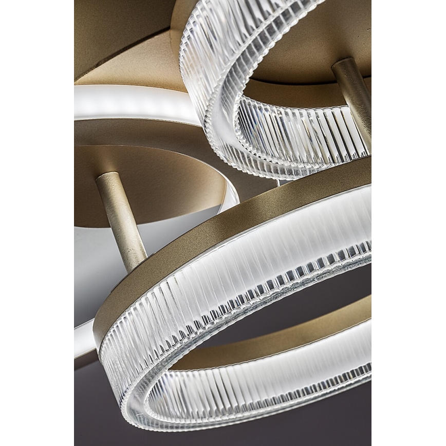 Rabalux - Dimbare LED plafondlamp LED/38W/230V 3000-6500K 58,5x38 cm + afstandsbediening