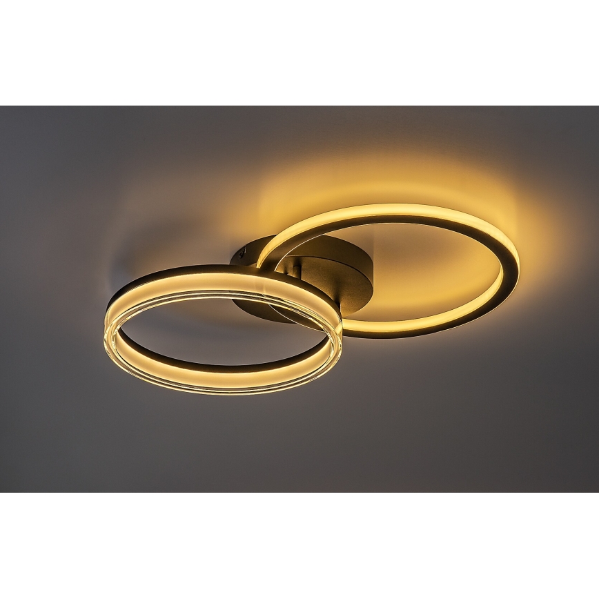 Rabalux - Dimbare LED plafondlamp LED/38W/230V 3000-6500K 60x35 cm + afstandsbediening