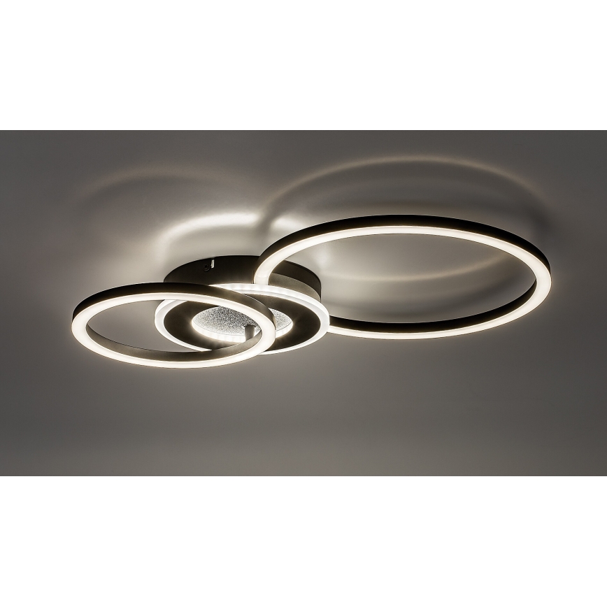 Rabalux - Dimbare LED-plafondlamp LED/24W/230V 3000-6500K 46x33 cm + afstandsbediening