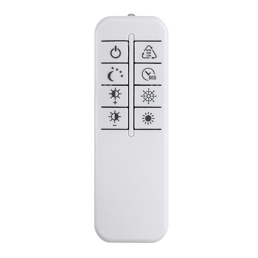 Rabalux - Dimbare LED-plafondlamp LED/24W/230V 3000-6500K 46x33 cm + afstandsbediening