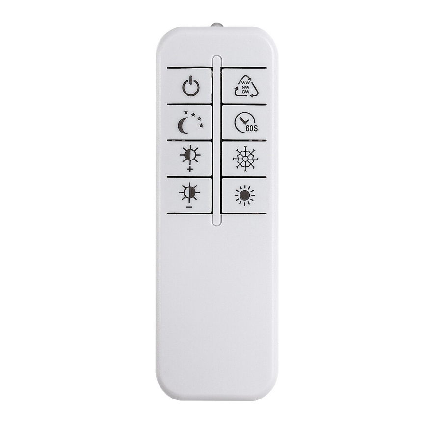 Rabalux - LED dimbare plafondlamp LED/24W/230V 3000-6500K 46x33 cm + afstandsbediening