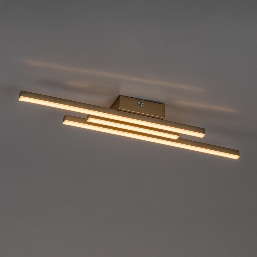 Rabalux - LED-plafondlamp LED/18W/230V 3000K goudkleurig