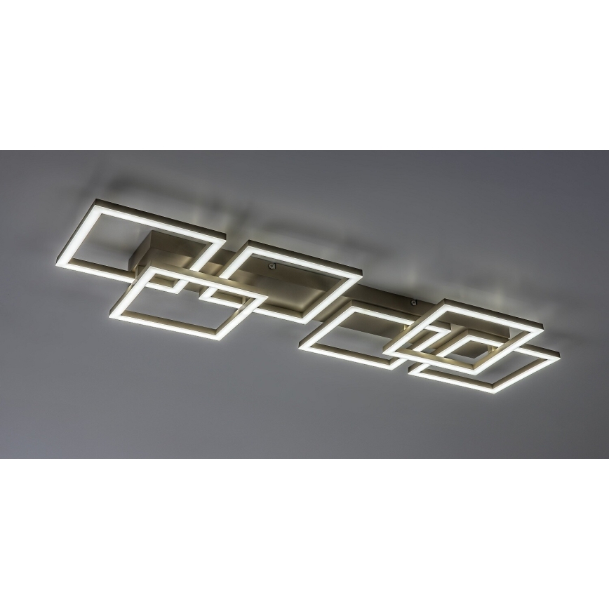 Rabalux - Dimbare LED-plafondlamp LED/40W/230V 3000-6500K 33x100 cm beige + afstandsbediening