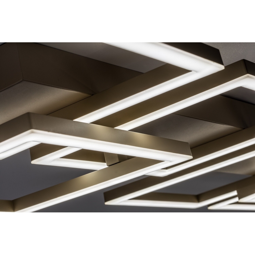 Rabalux - Dimbare LED-plafondlamp LED/40W/230V 3000-6500K 33x100 cm beige + afstandsbediening