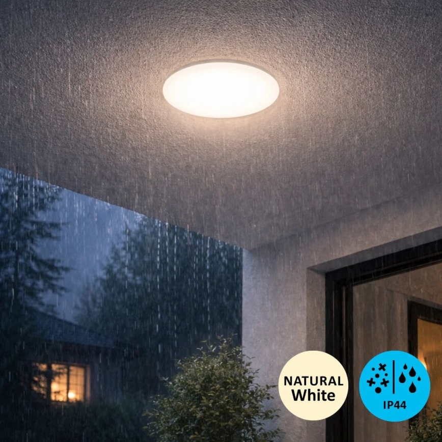 Rabalux - LED plafondlamp voor badkamer LED/12W/230V IP44 4000K Ø 25,5 cm