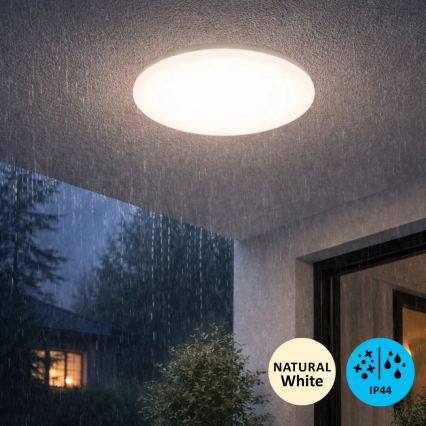Rabalux - LED badkamer plafondlamp LED/24W/230V IP44 4000K Ø 37,5 cm