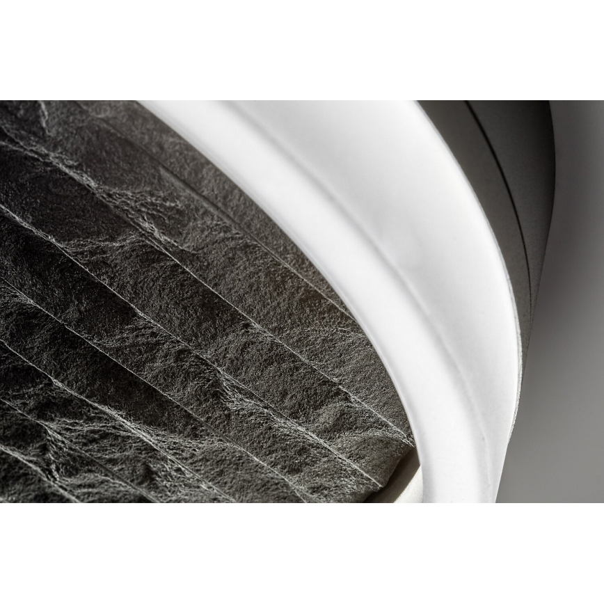 Rabalux - LED dimbare plafondlamp LED/24W/230V 3000-6500K Ø 40 cm zwart + afstandsbediening