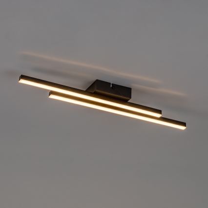 Rabalux - LED plafondlamp LED/12W/230V 3000K zwart