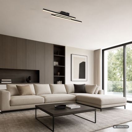 Rabalux - LED Plafondlamp LED/18W/230V 3000K zwart