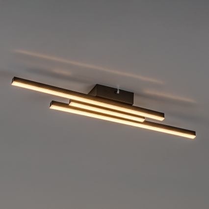 Rabalux - LED Plafondlamp LED/18W/230V 3000K zwart