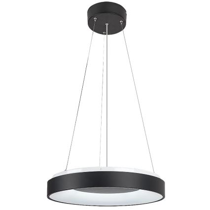 Rabalux - Dimbare LED hanglamp aan een koord LED/38W/230V 3000-6500K zwart + afstandsbediening