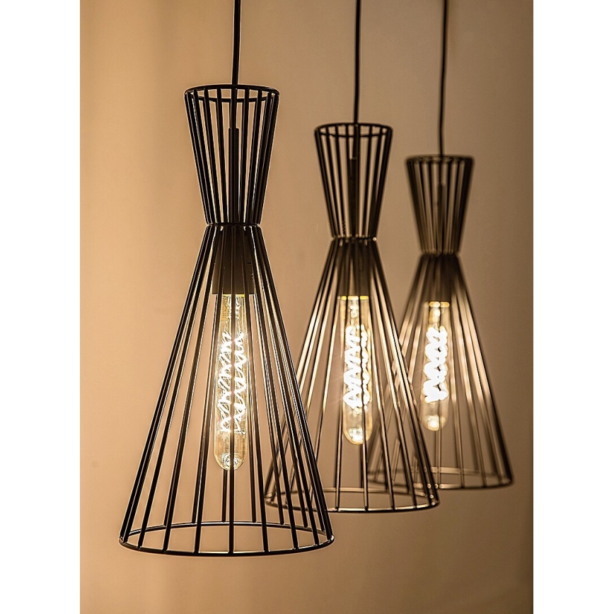 Rabalux - Hanglamp aan een koord 3xE27/60W/230V