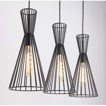 Rabalux - Hanglamp aan kabel 3xE27/60W/230V