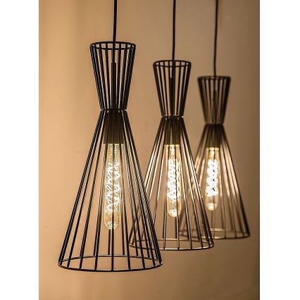 Rabalux - Hanglamp aan kabel 3xE27/60W/230V