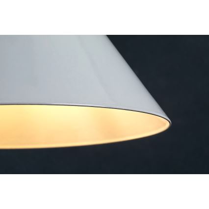 Rabalux 72008 - Hanglamp met kabel 1xE27/40W/230V Ø 25 cm wit