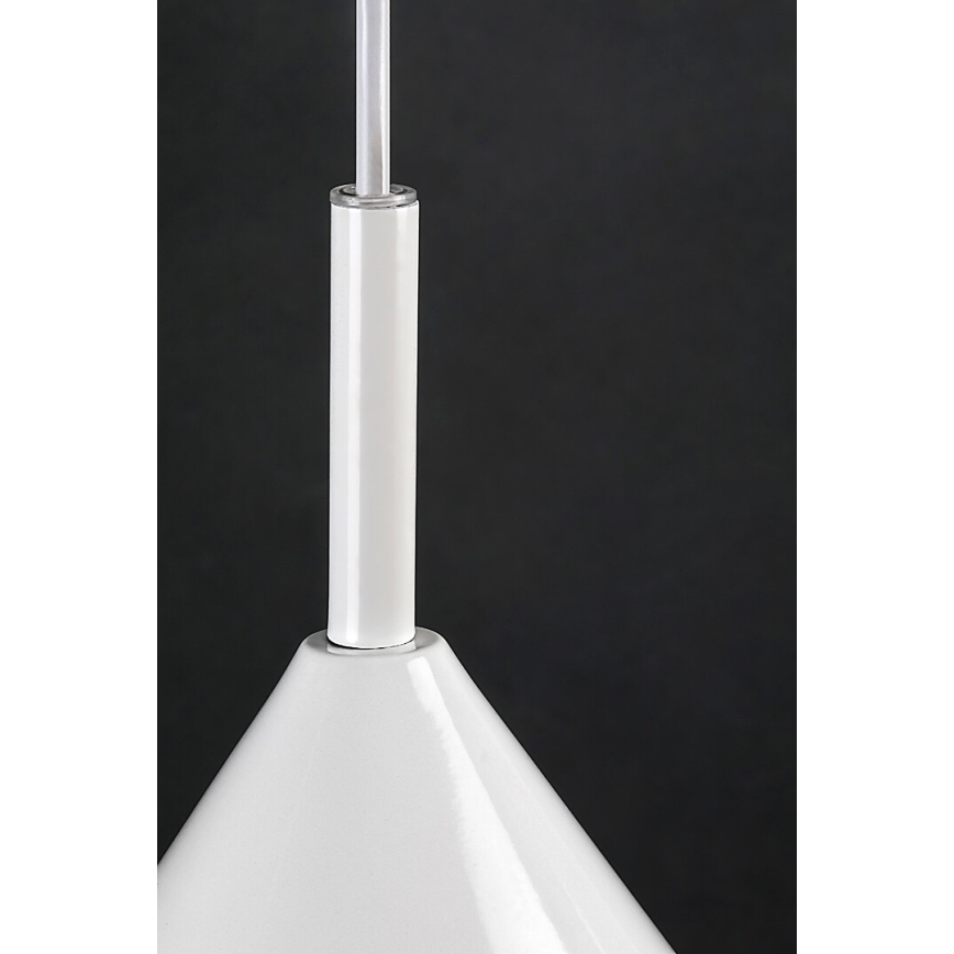 Rabalux 72008 - Hanglamp met kabel 1xE27/40W/230V Ø 25 cm wit