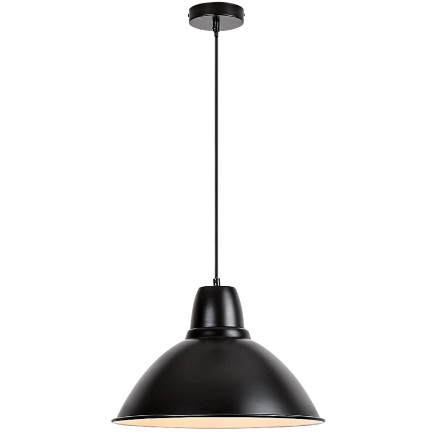 Rabalux - Hanglamp aan kabel 1xE27/60W/230V Ø 36 cm zwart