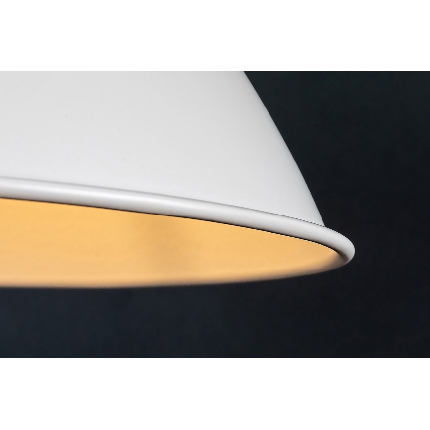 Rabalux - Hanglamp aan een koord 1xE27/60W/230V wit