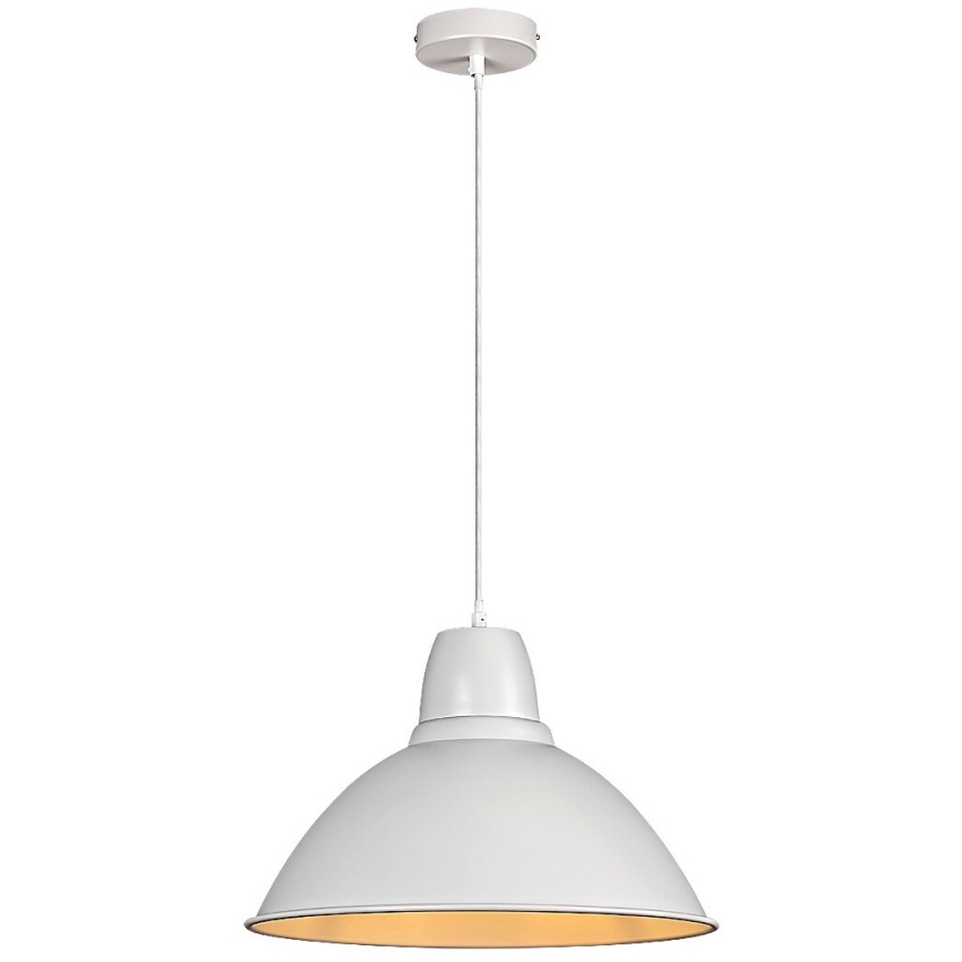 Rabalux - Hanglamp met kabel 1xE27/60W/230V Ø 36 cm wit