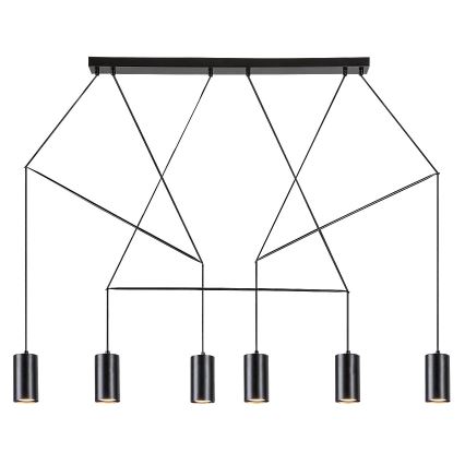 Rabalux - Hanglamp aan kabel 6xGU10/50W/230V