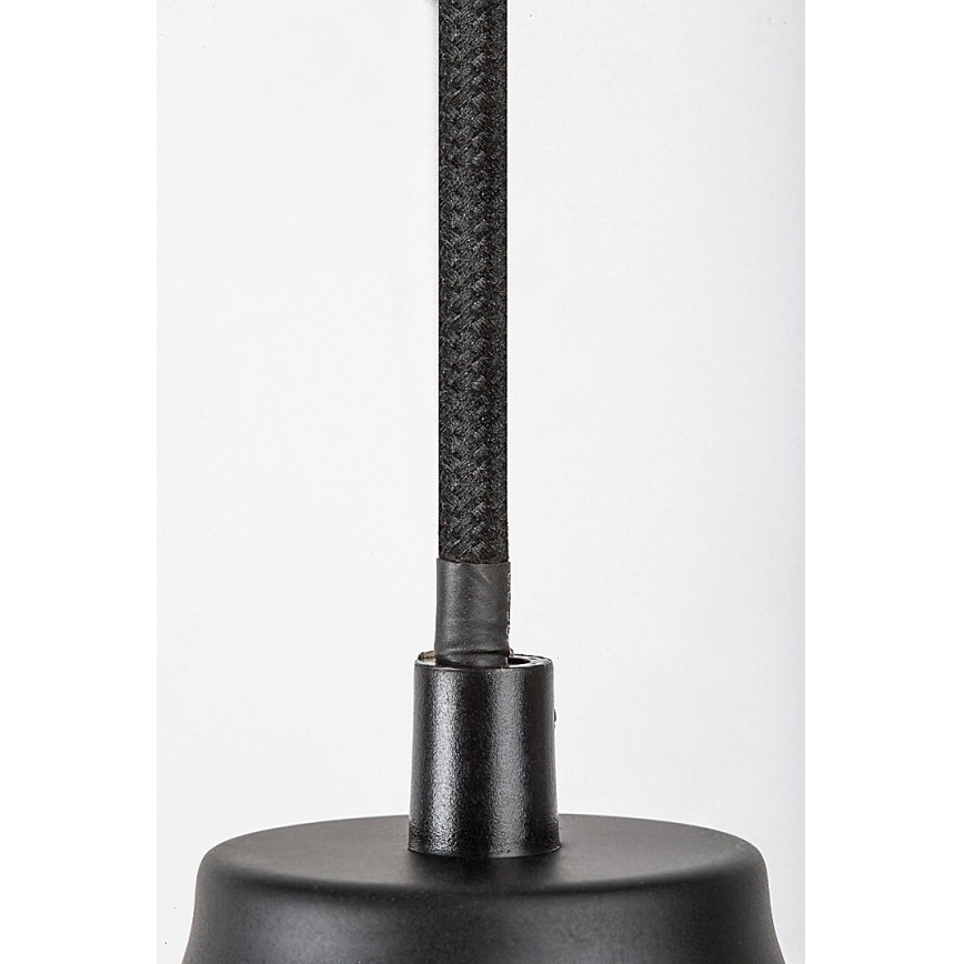 Rabalux - Hanglamp aan een koord 1xE27/60W/230V zwart/oranje