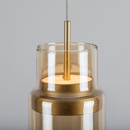 Rabalux - LED-hanglamp met kabel LED/10W/230V 3000K goudkleurig