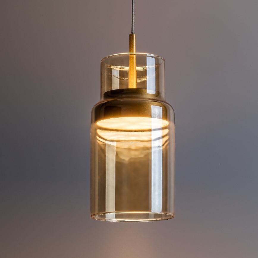 Rabalux - LED-hanglamp met kabel LED/10W/230V 3000K goudkleurig