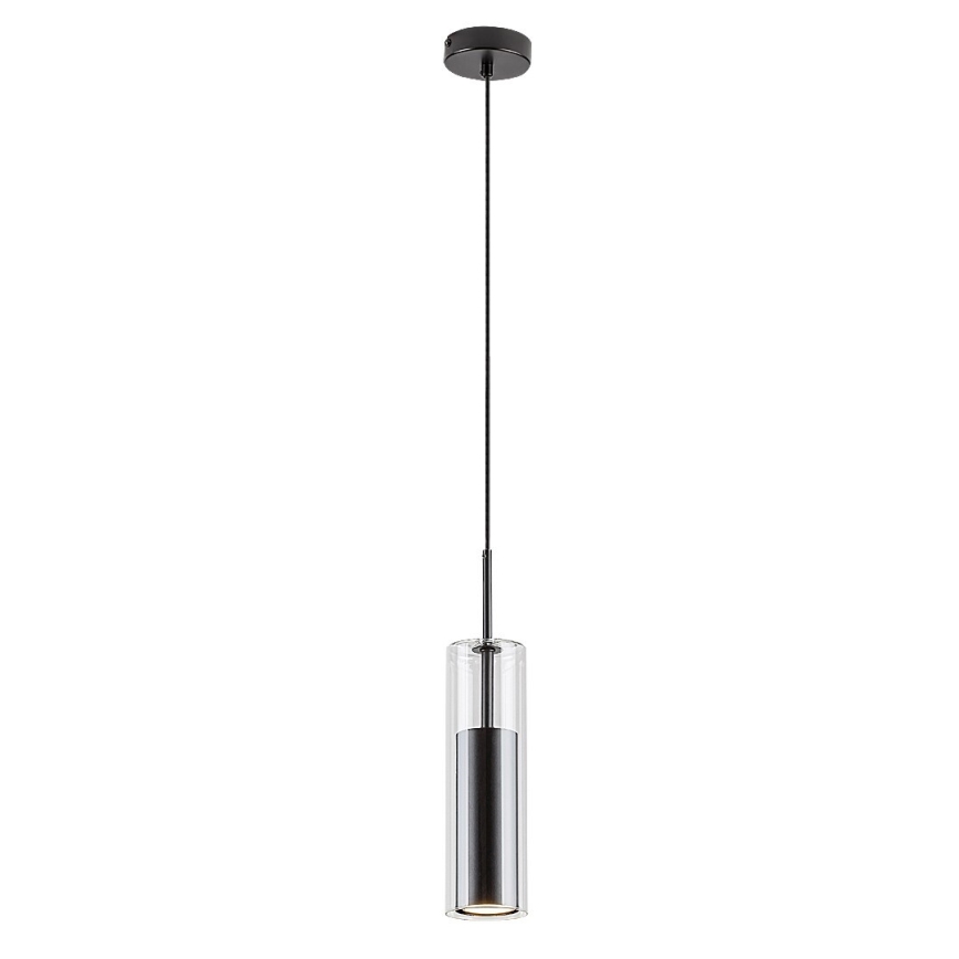 Rabalux - Hanglamp aan een koord 1xGU10/50W/230V doorzichtig/zwart
