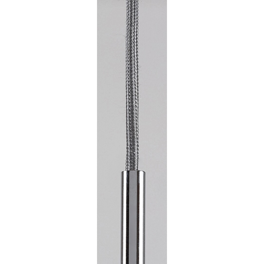 Rabalux - Hanglamp aan een koord 1xE27/40W/230V doorzichtig/glanzend chroom