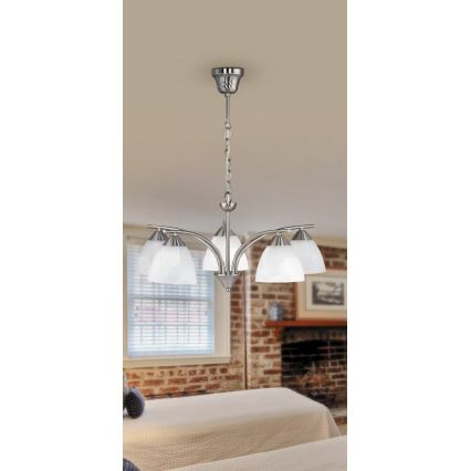 Rabalux - Hanglamp aan ketting 5xE14/40W/230V