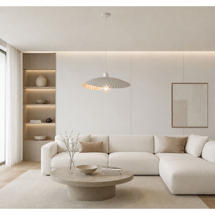 Rabalux - Hanglamp met kabel 1xE27/40W/230V wit