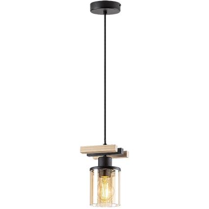 Rabalux - Hanglamp met vaste pendel 1xE27/25W/230V grenen