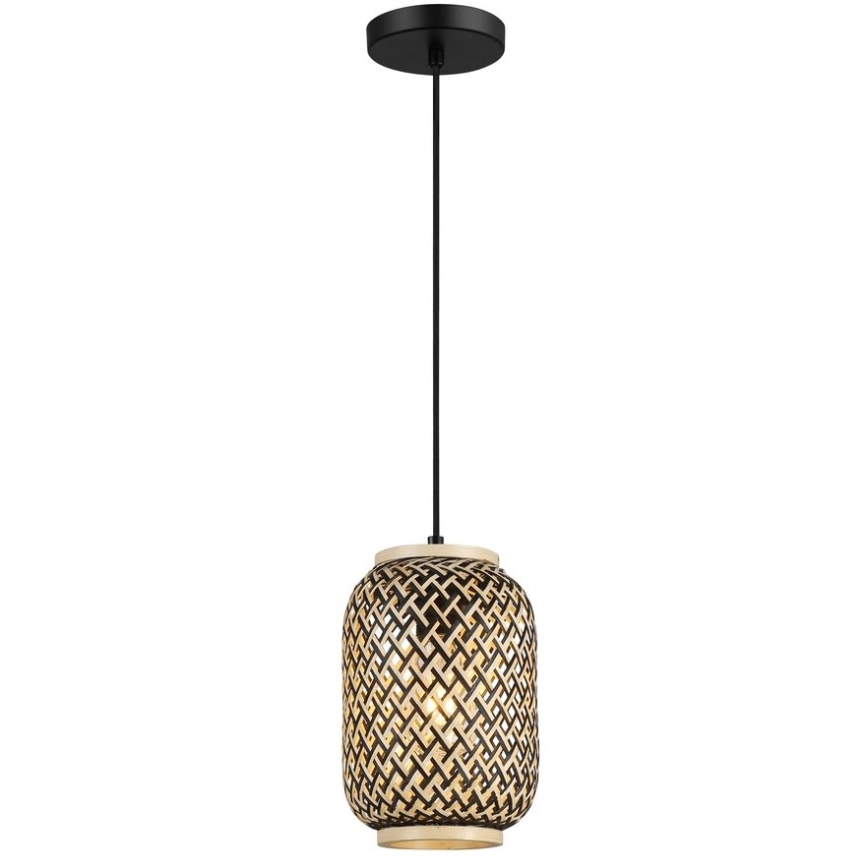 Rabalux - Hanglamp aan een koord 1xE27/40W/230V rotan