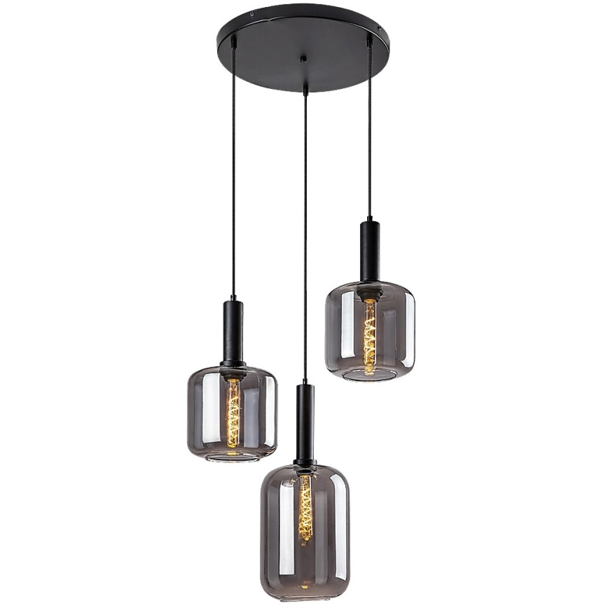 Rabalux - Hanglamp aan kabel 3xE27/40W/230V
