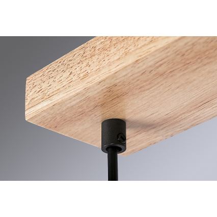 Rabalux - Hanglamp aan een koord 4xGU10/5W/230V eiken