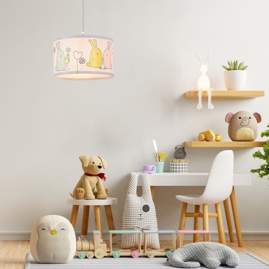 Rabalux - Kinder hanglamp aan een koord 1xE27/40W/230V