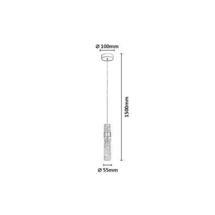 Rabalux - LED hanglamp aan kabel LED/8W/230V 3000K