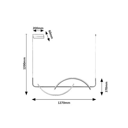 Rabalux - LED Hanglamp aan een koord LED/35W/230V