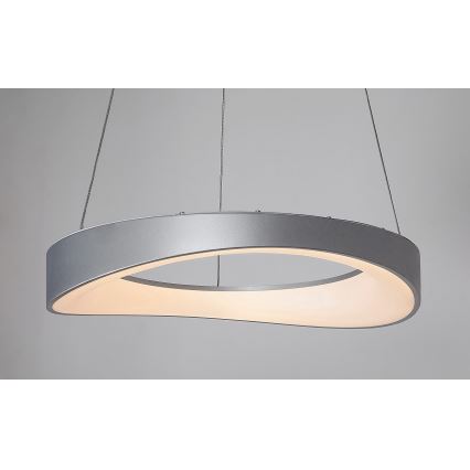 Rabalux - LED Hanglamp aan een koord LED/56W/230V 3000K zilver