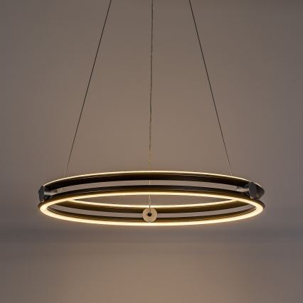 Rabalux - LED dimbare hanglamp aan kabel LED/60W/230V 3000-6500K grijs + afstandsbediening