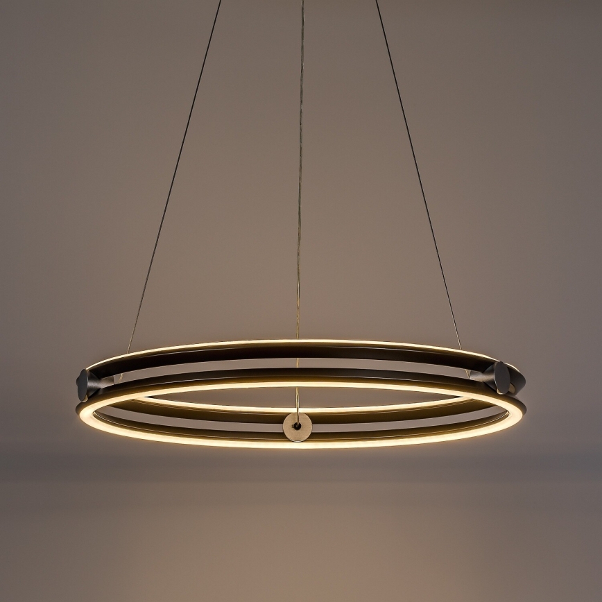 Rabalux - LED dimbare hanglamp aan kabel LED/60W/230V 3000-6500K grijs + afstandsbediening