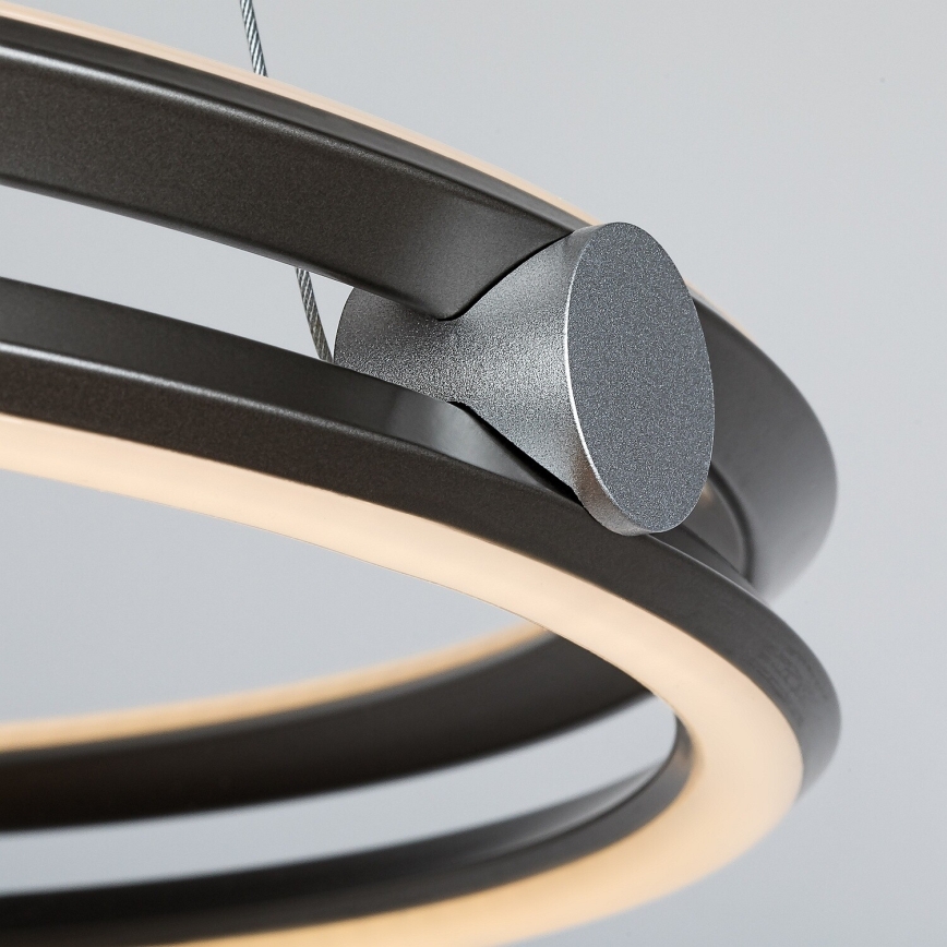 Rabalux - LED dimbare hanglamp aan kabel LED/60W/230V 3000-6500K grijs + afstandsbediening