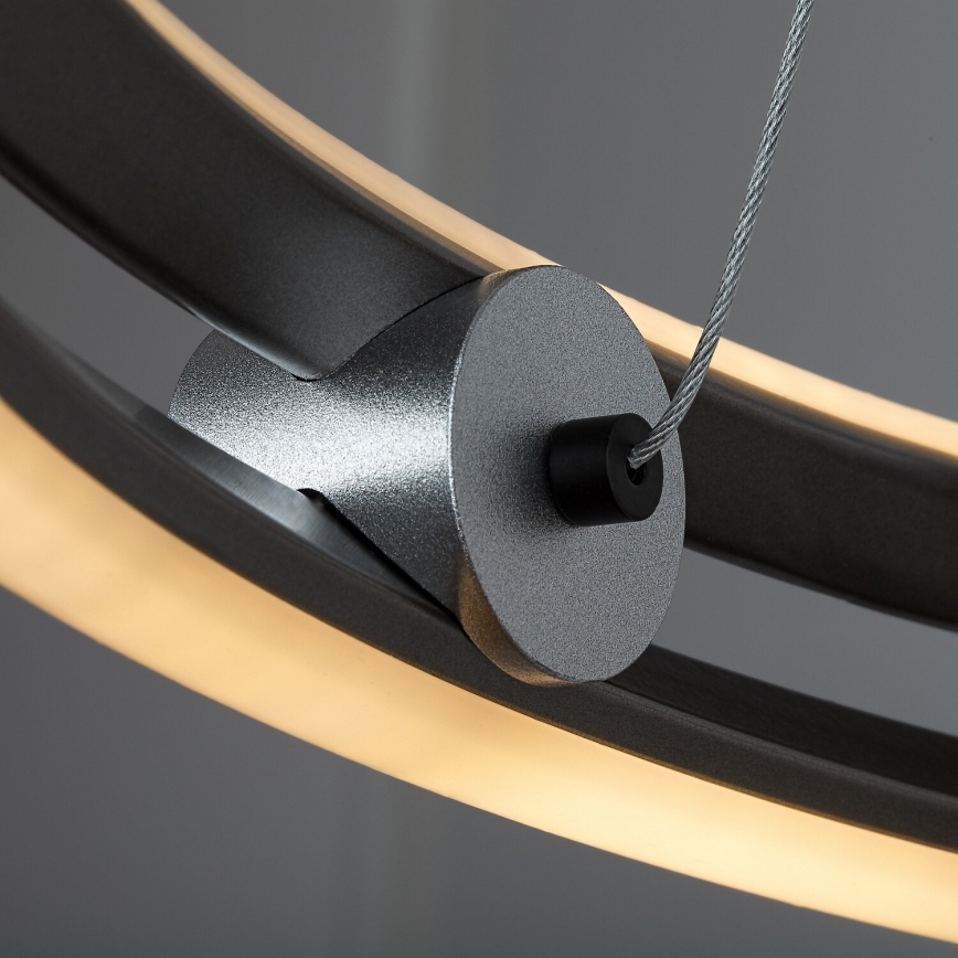 Rabalux - LED dimbare hanglamp aan kabel LED/60W/230V 3000-6500K grijs + afstandsbediening