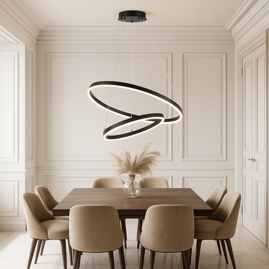 Rabalux - LED dimbare hanglamp aan kabel LED/80W/230V 3000-6500K + afstandsbediening